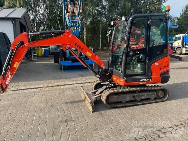 Kubota KX 027 Minibagger < 7t