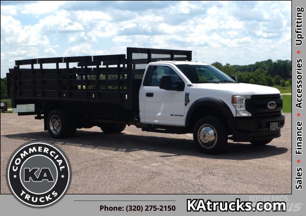 Ford F 450 XL SD Pritschenwagen/Pritschenwagen mit Seitenklappe