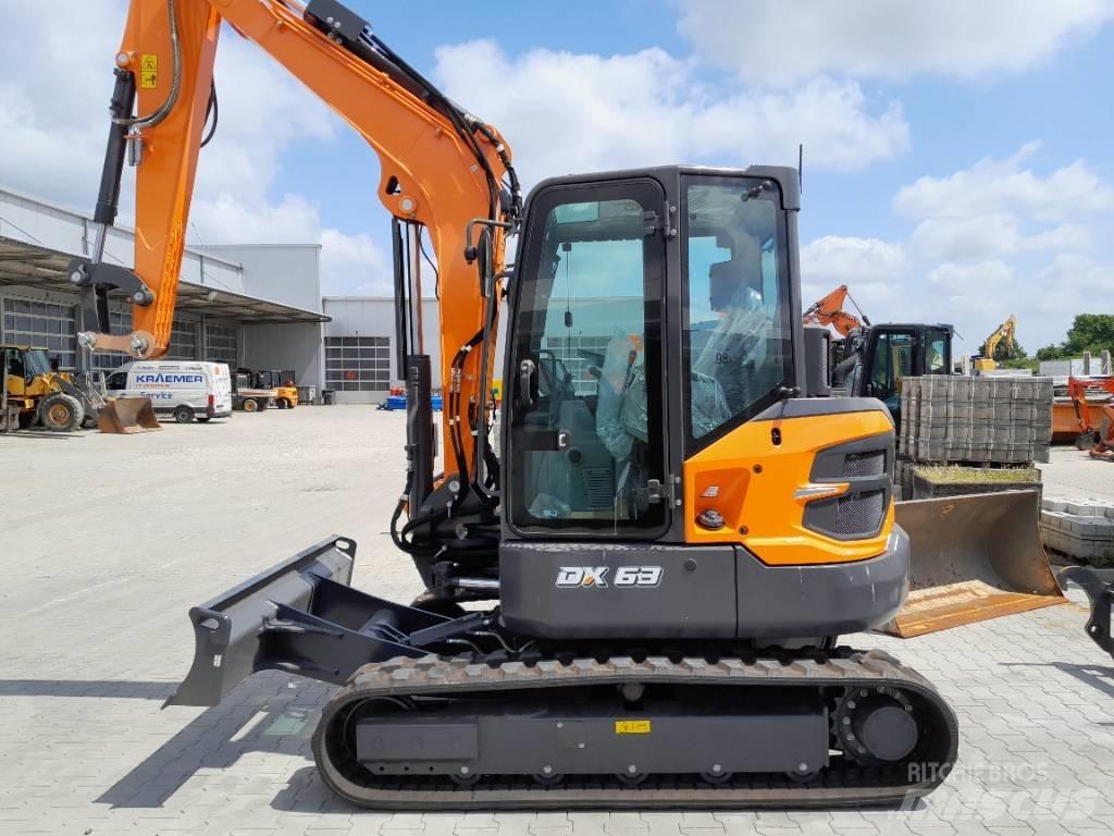 Doosan DX 63-7 Minibagger < 7t