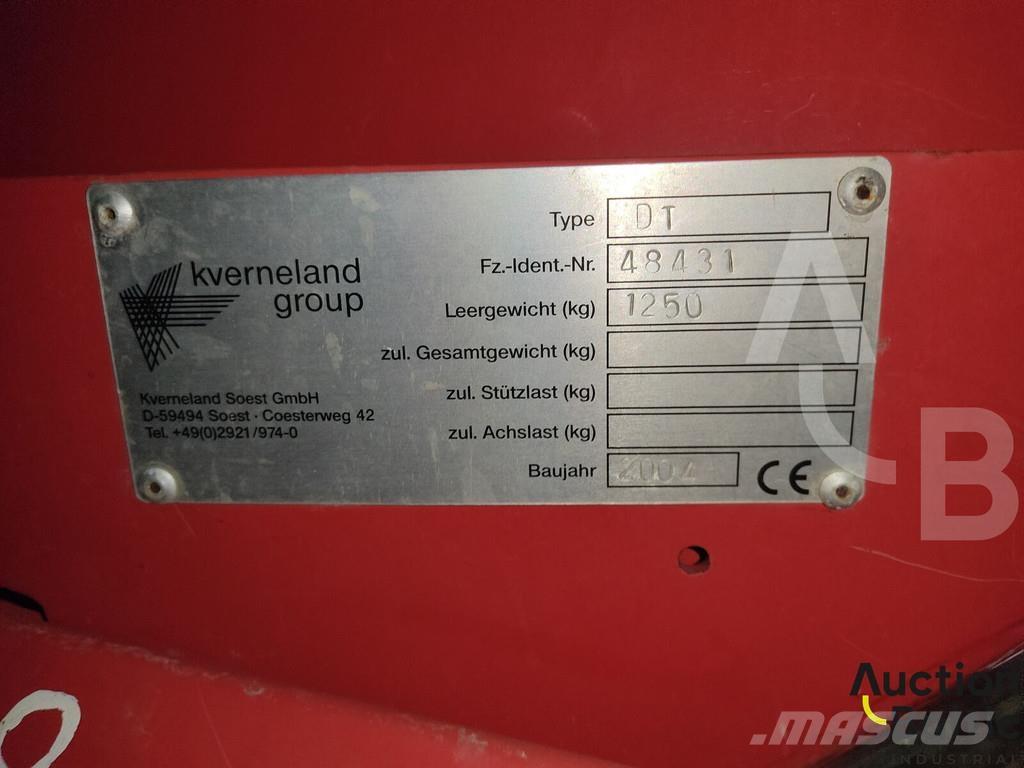 Kverneland DT-6 Drillmaschinen