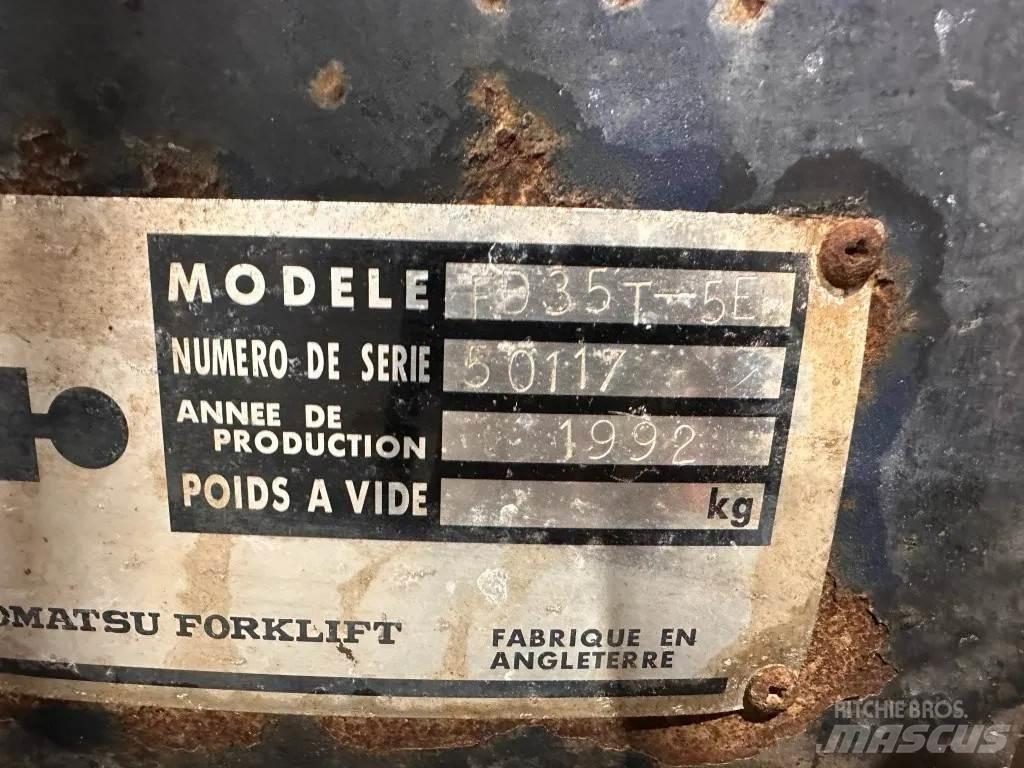 Komatsu FD 35 Diesel Stapler