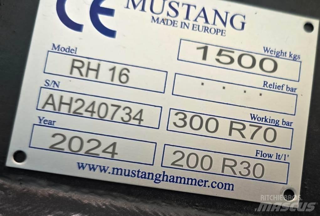 Mustang RH16 Holzhäcksler