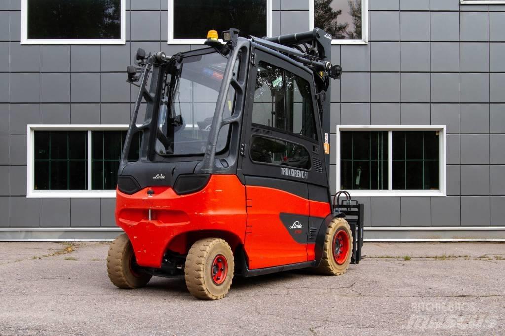 Linde E50HL-01 Elektro Stapler