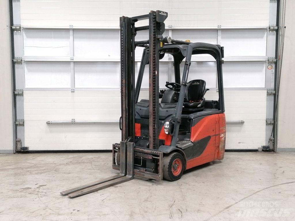 Linde E16H-02 Elektro Stapler
