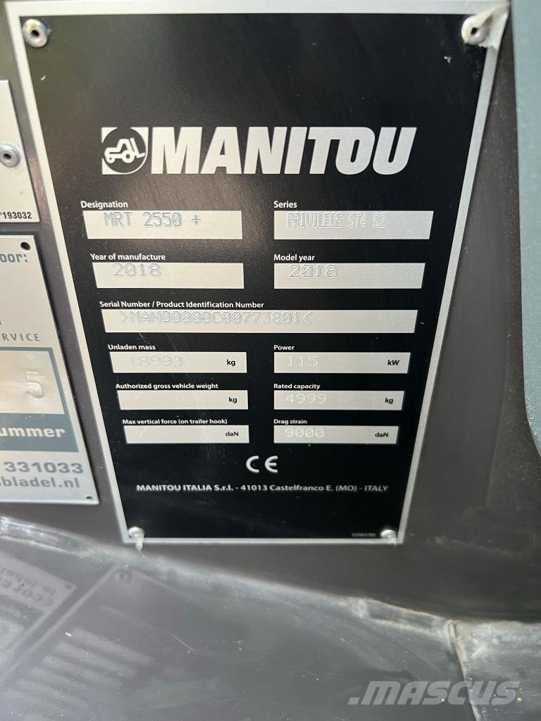 Manitou Mrt 2550 Teleskoplader