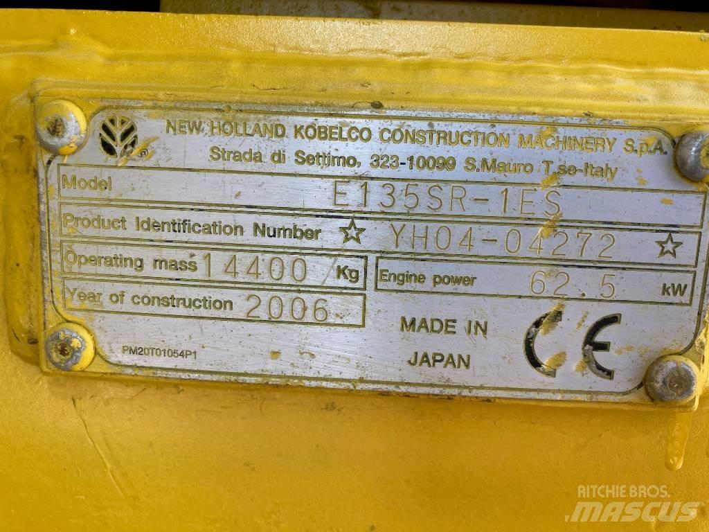 New Holland E 135 SR Midibagger  7t - 12t