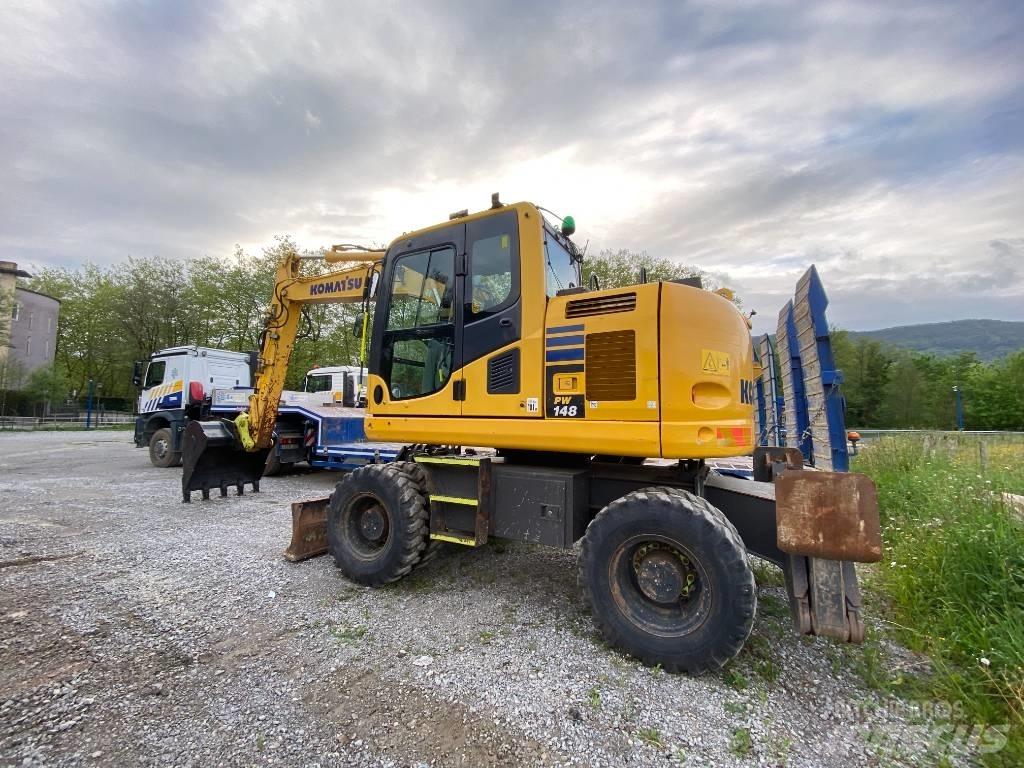 Komatsu PW 148 Mobilbagger
