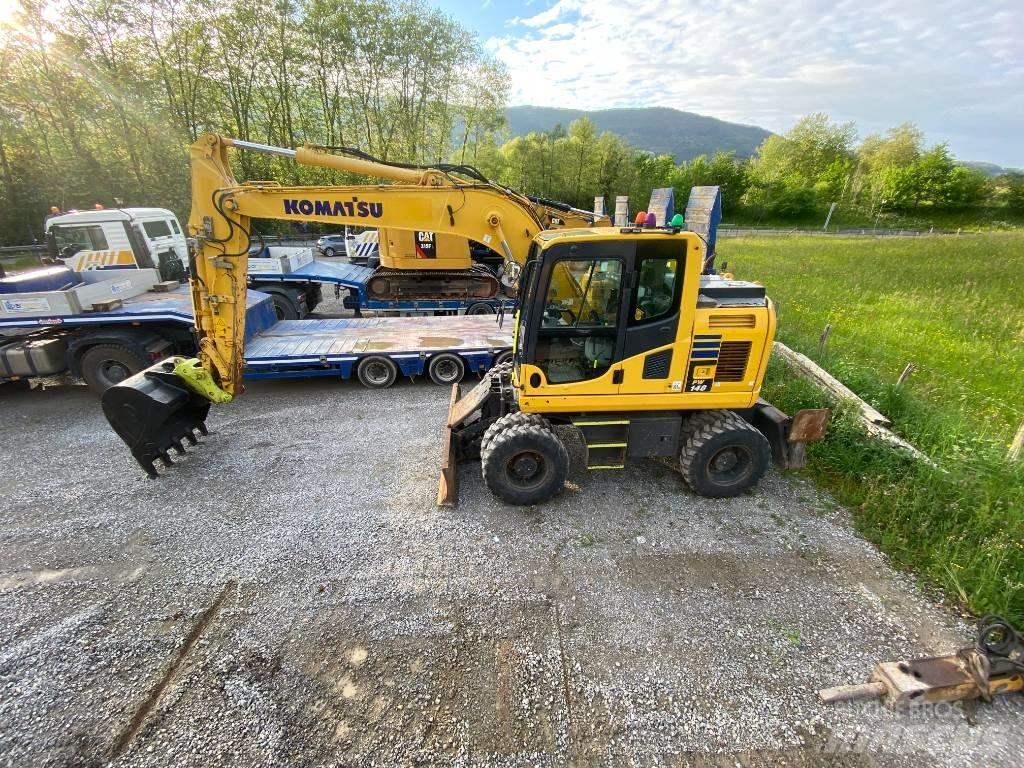 Komatsu PW 148 Mobilbagger