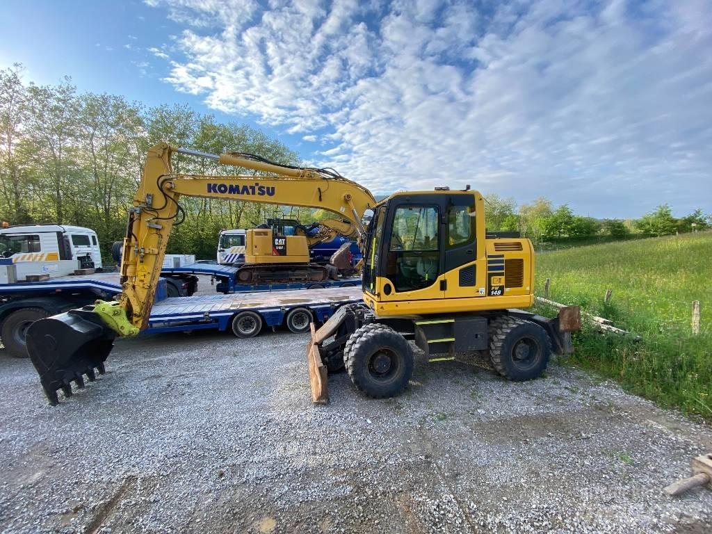 Komatsu PW 148 Mobilbagger