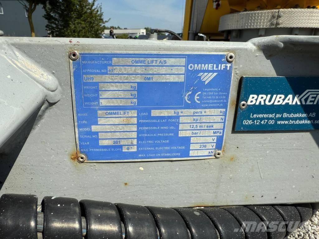 Omme 1550EXB Anhänger-Arbeitsbühnen