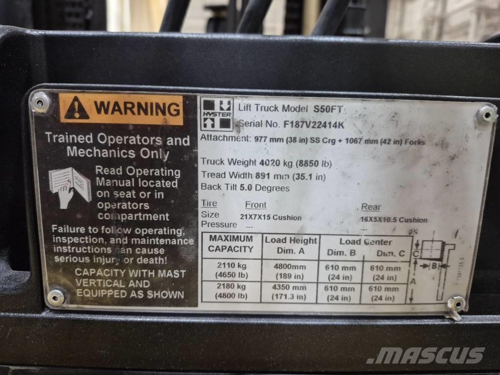 Hyster S 50 FT Andere Gabelstapler