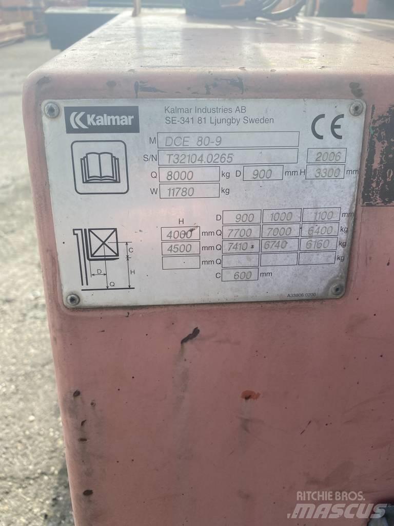 Kalmar DCE-80-9 Diesel Stapler