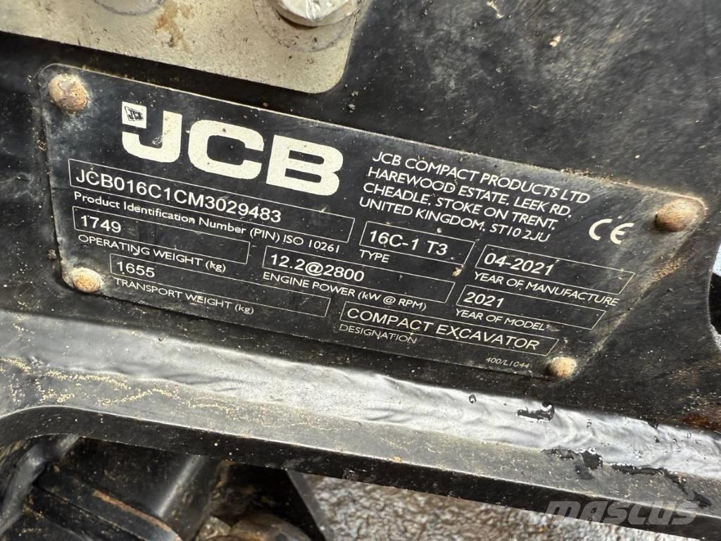 JCB 16 C-1 Minibagger < 7t