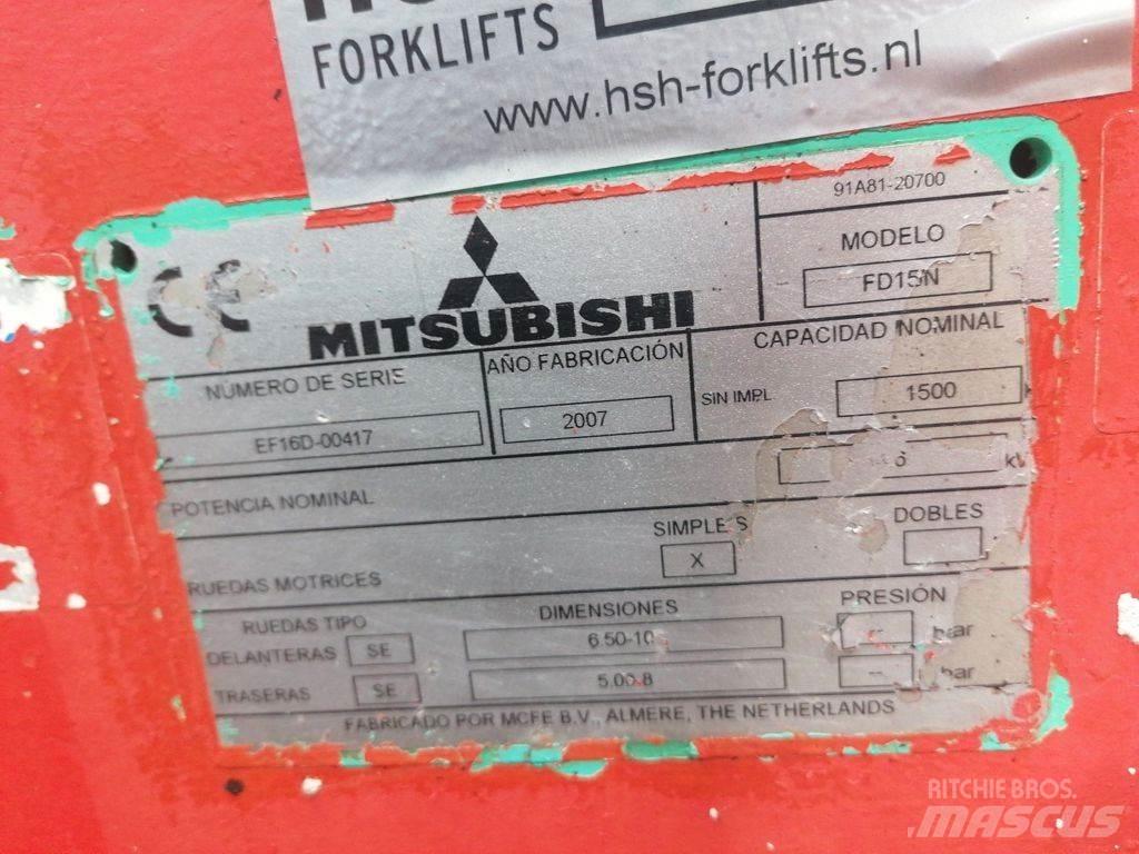 Mitsubishi FD15N Diesel Stapler