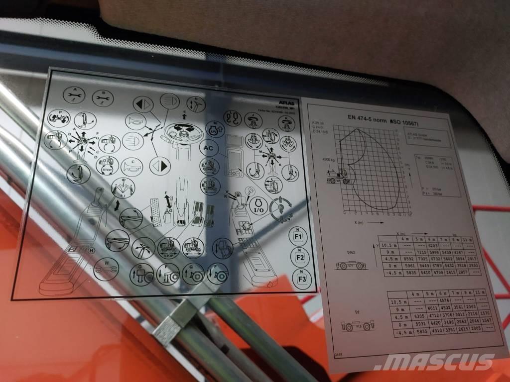 Atlas 250 MH Materialumschlag