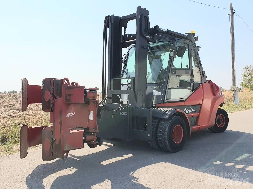 Linde H 80 Diesel Stapler