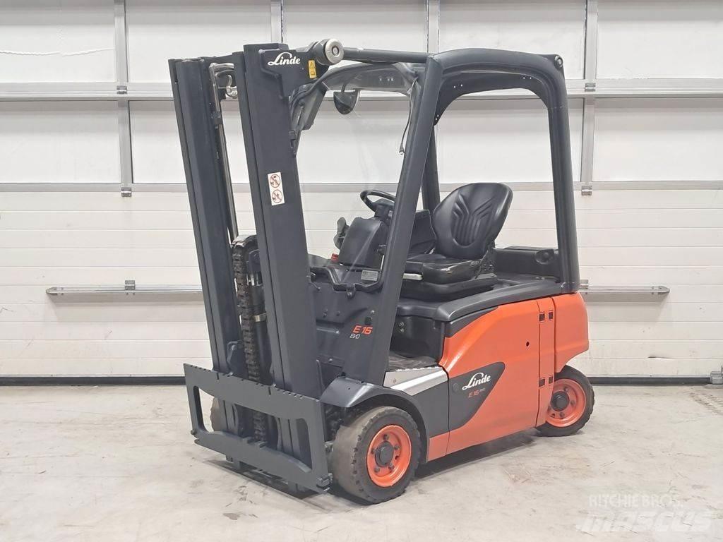 Linde E16P-02 Elektro Stapler