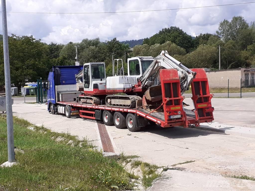 Schmitz mega Tieflader-Auflieger