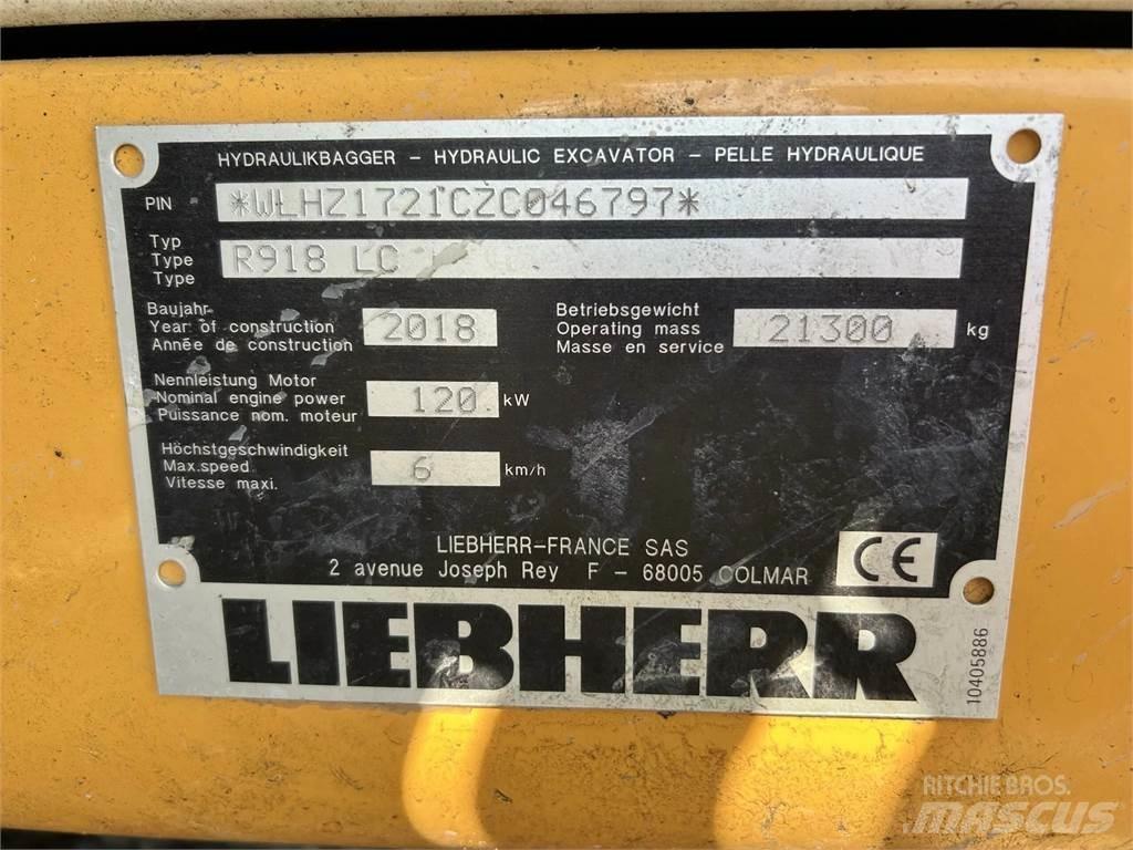 Liebherr R918 LC Raupenbagger