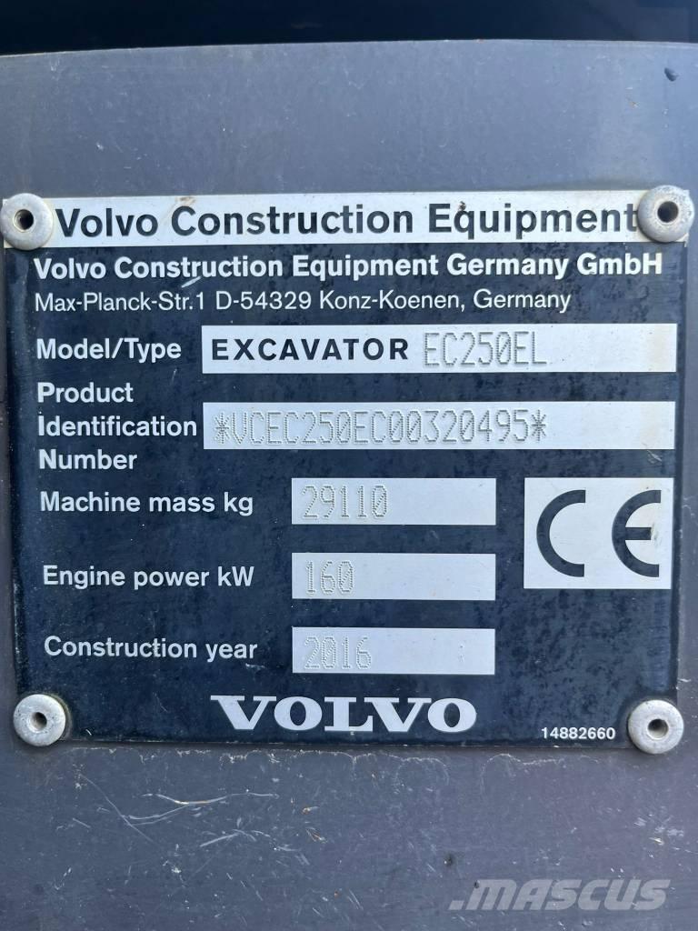 Volvo EC 250 E Raupenbagger