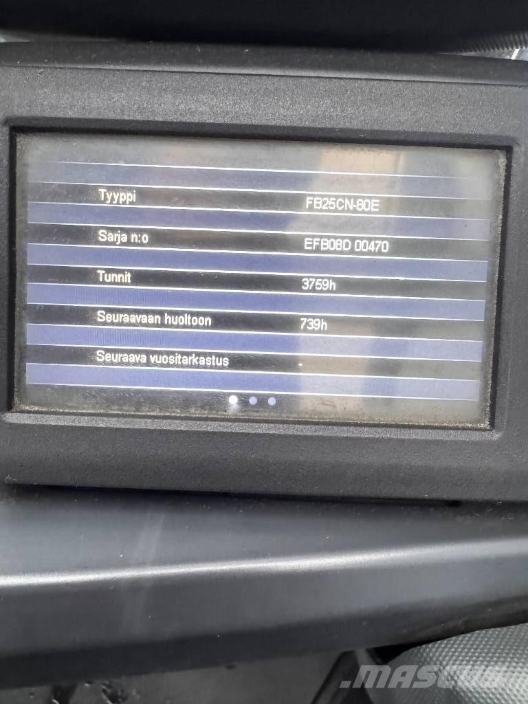 Mitsubishi FB 25 CN Elektro Stapler