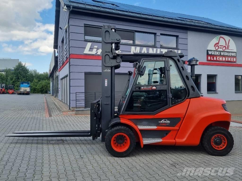 Linde H80D-03/900 Diesel Stapler