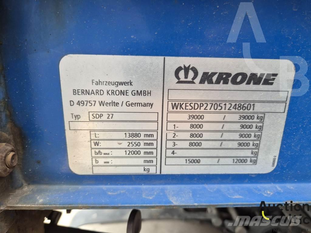 Krone SDP 27 Curtainsiderauflieger
