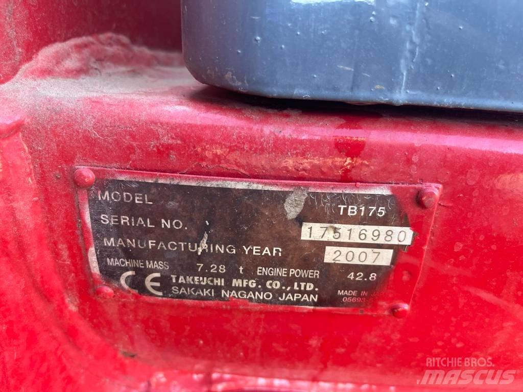 Takeuchi TB 175 Midibagger  7t - 12t