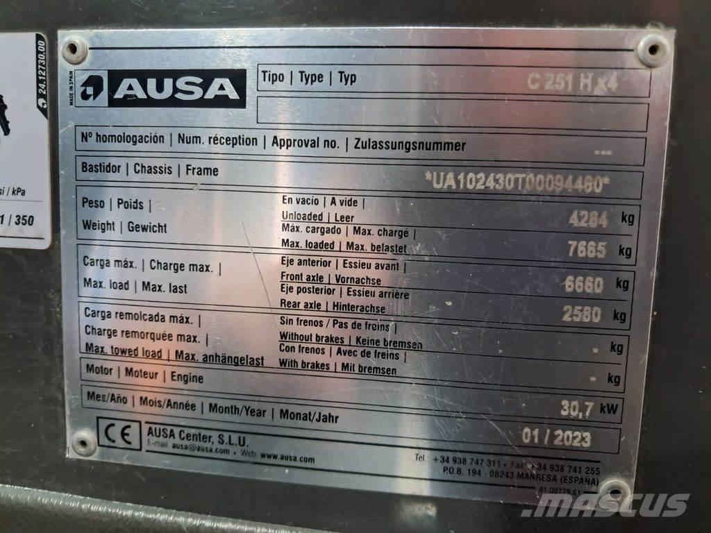 Ausa C251 HX4 Geländestapler