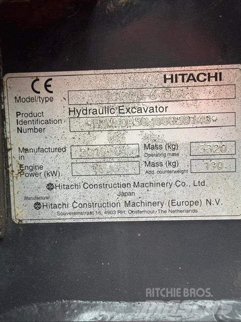 Hitachi ZX 33 U-6 Minibagger < 7t