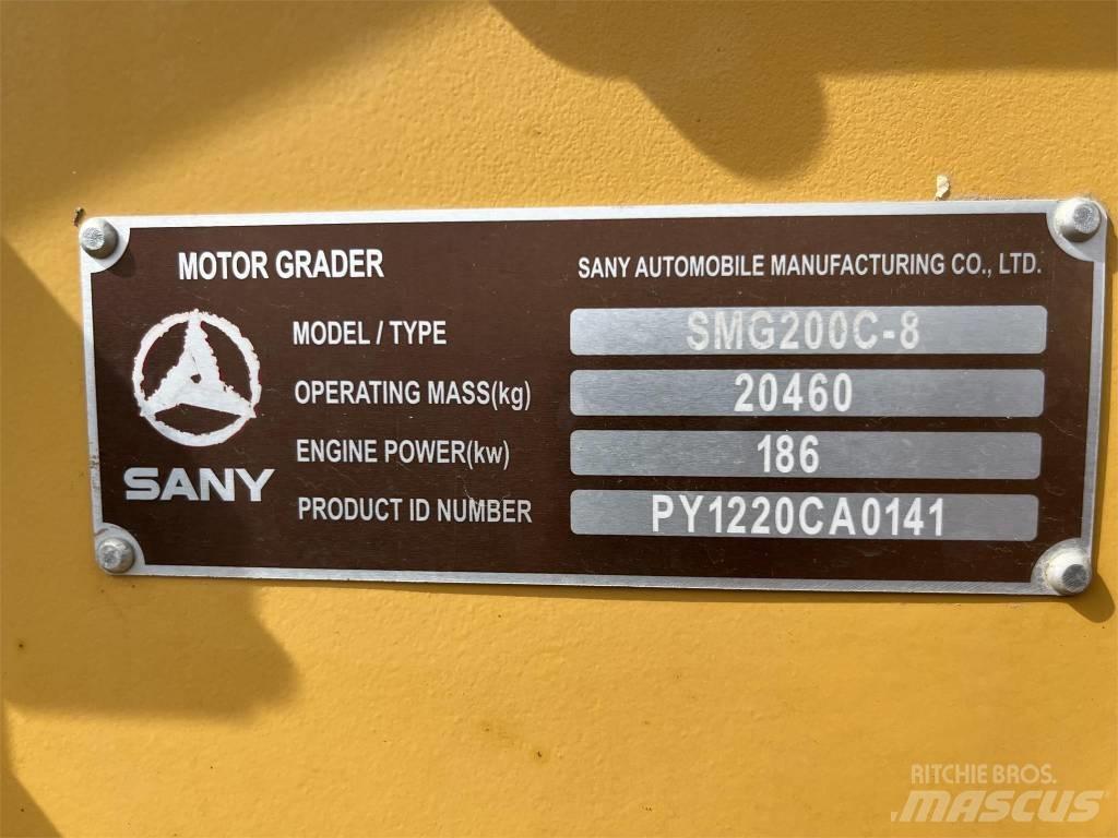 Sany SMG200C-8 Grader
