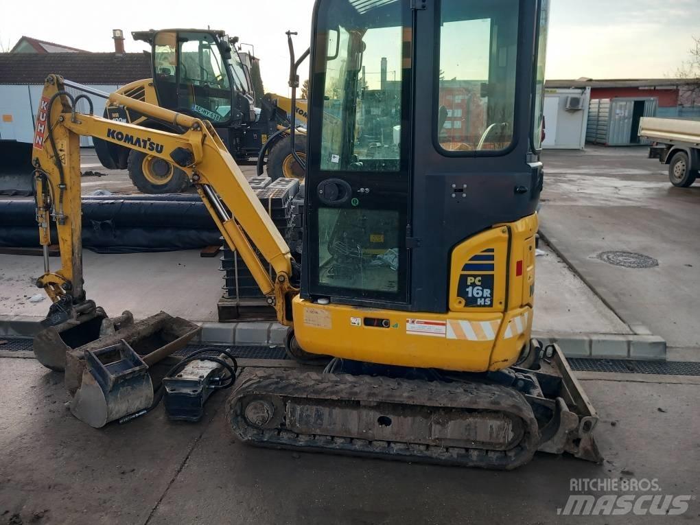 Komatsu PC 16 R-3HS Minibagger < 7t