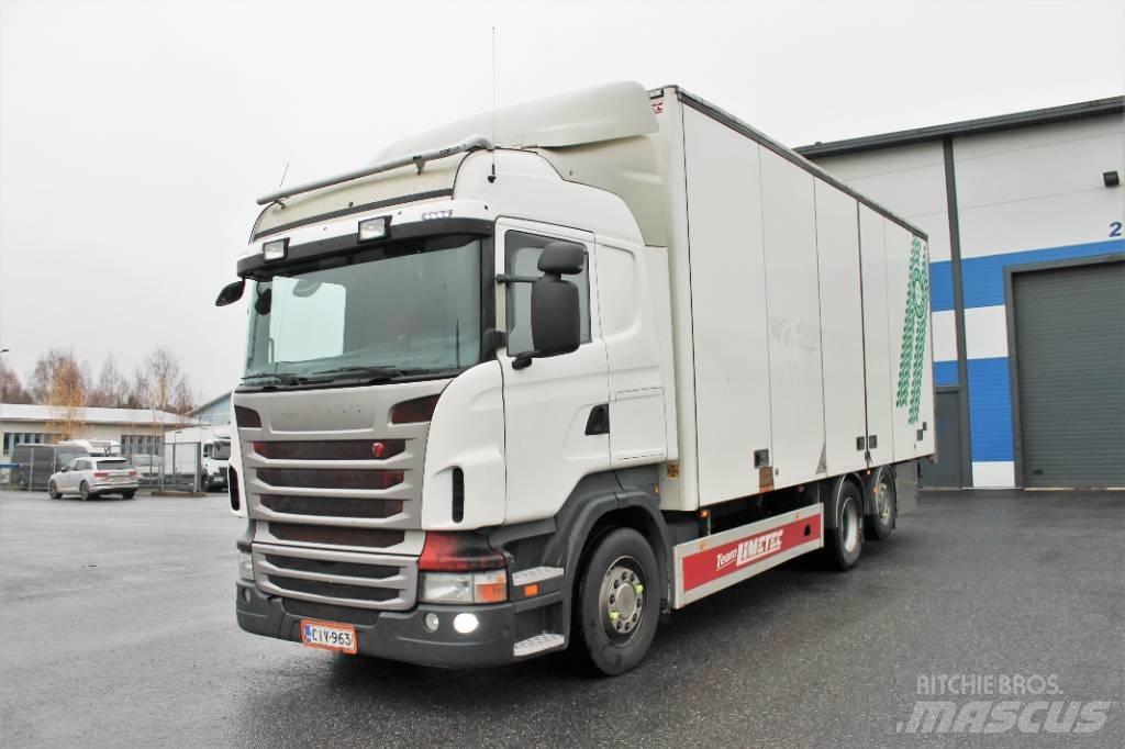 Scania R480 6x2 Kastenaufbau