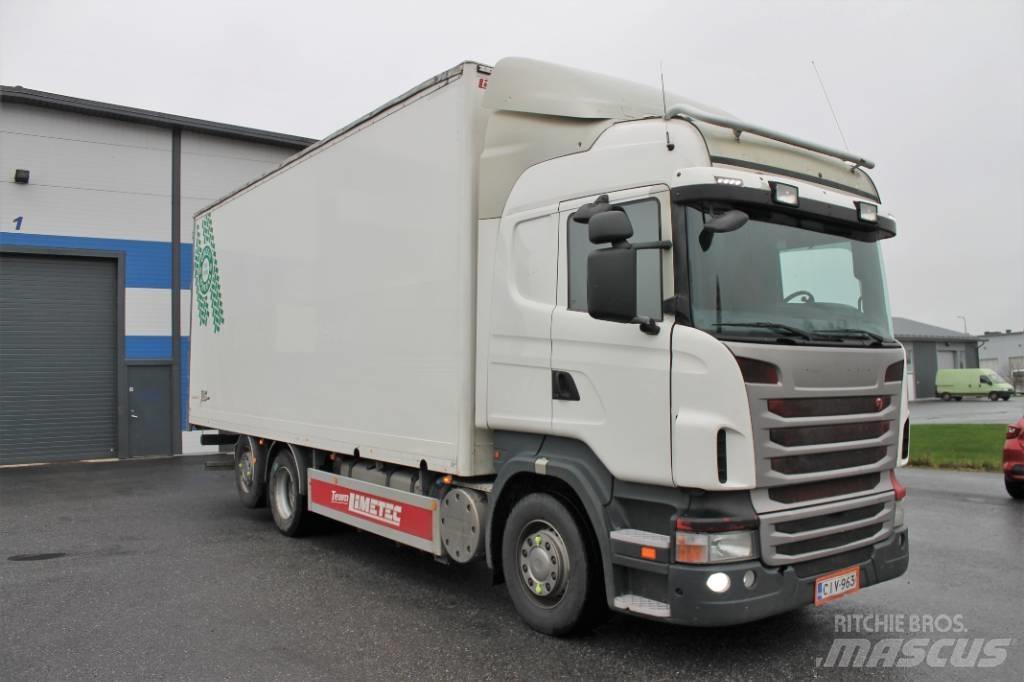 Scania R480 6x2 Kastenaufbau