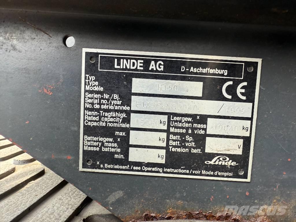 Linde H 150 D Diesel Stapler