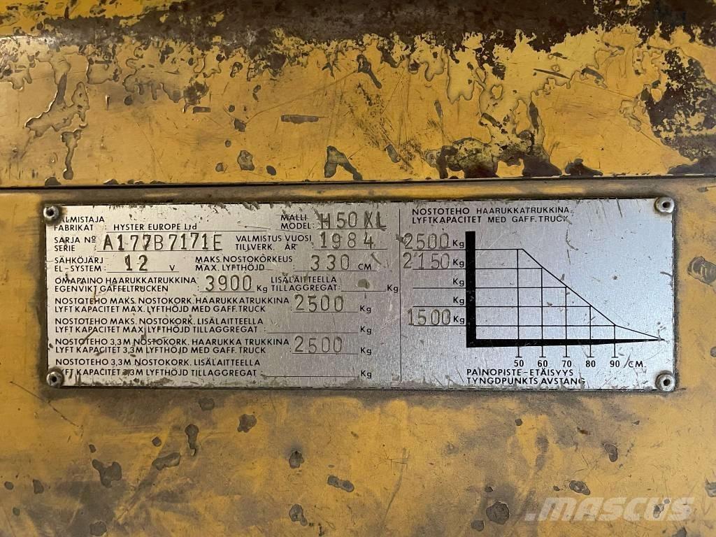Hyster H 50 XL Gas Stapler