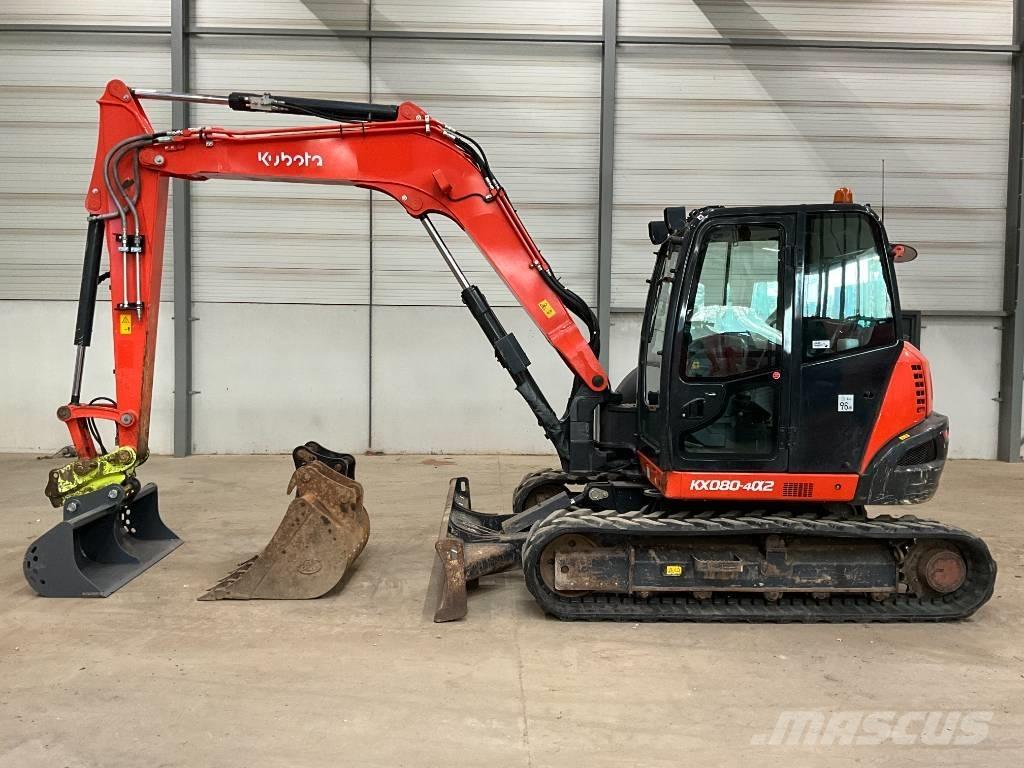 Kubota KX 080-4 A 2 Midibagger  7t - 12t