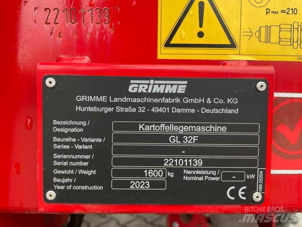 Grimme GL 32 F Kartoffellegemaschinen