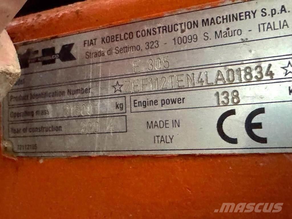 Fiat KOBELCO E305 Spezialbagger