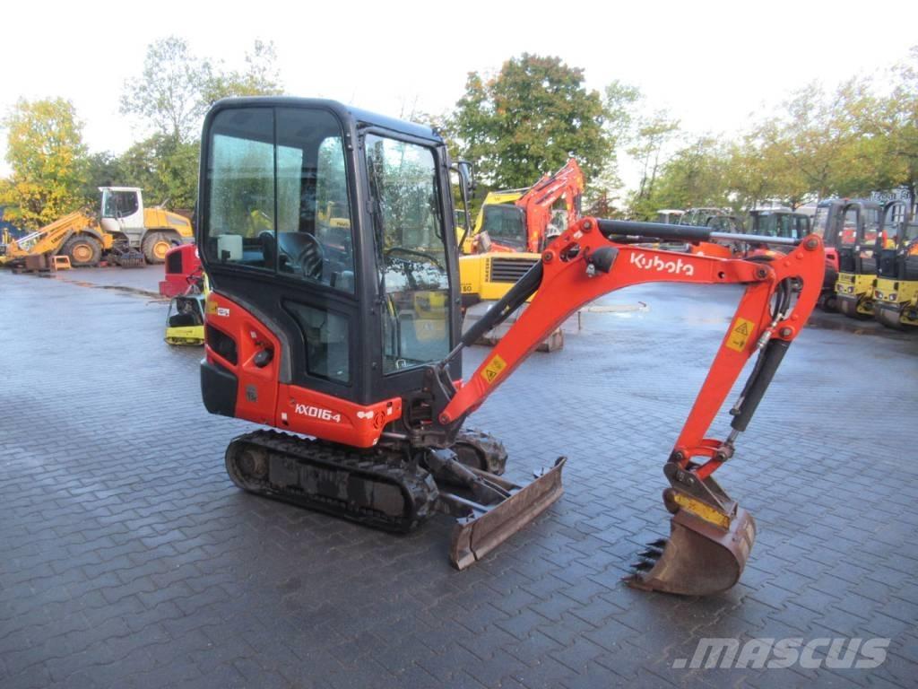 Kubota KX 016-4 Minibagger < 7t