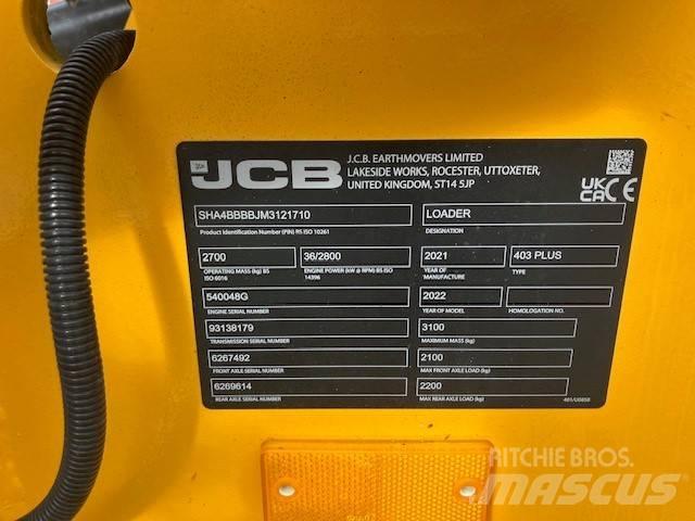 JCB 403 plus Minilader