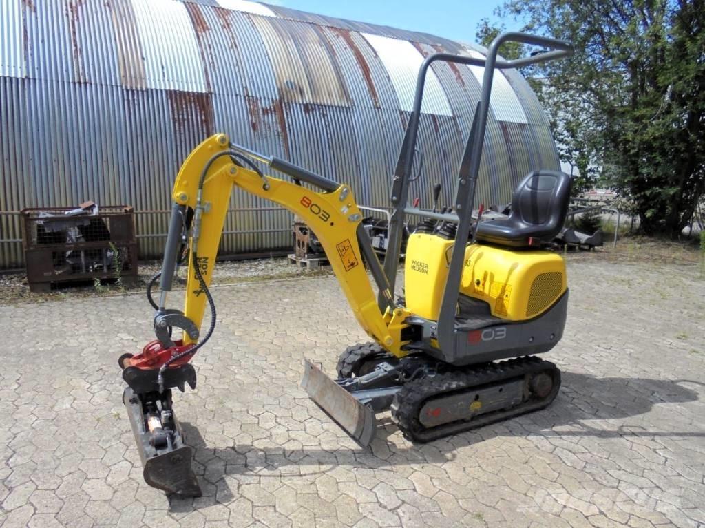 Wacker Neuson 803 Minibagger < 7t