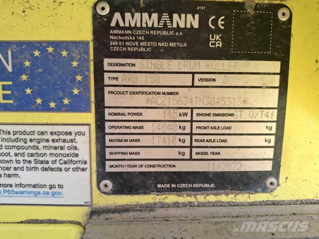 Ammann ARS 150D Stampfer