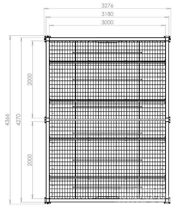  Grain intake pit 3x4 Trichter