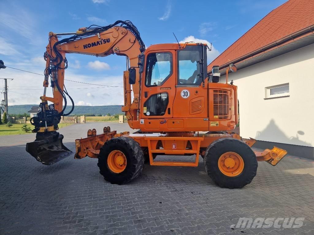 Komatsu PW110 Mobilbagger