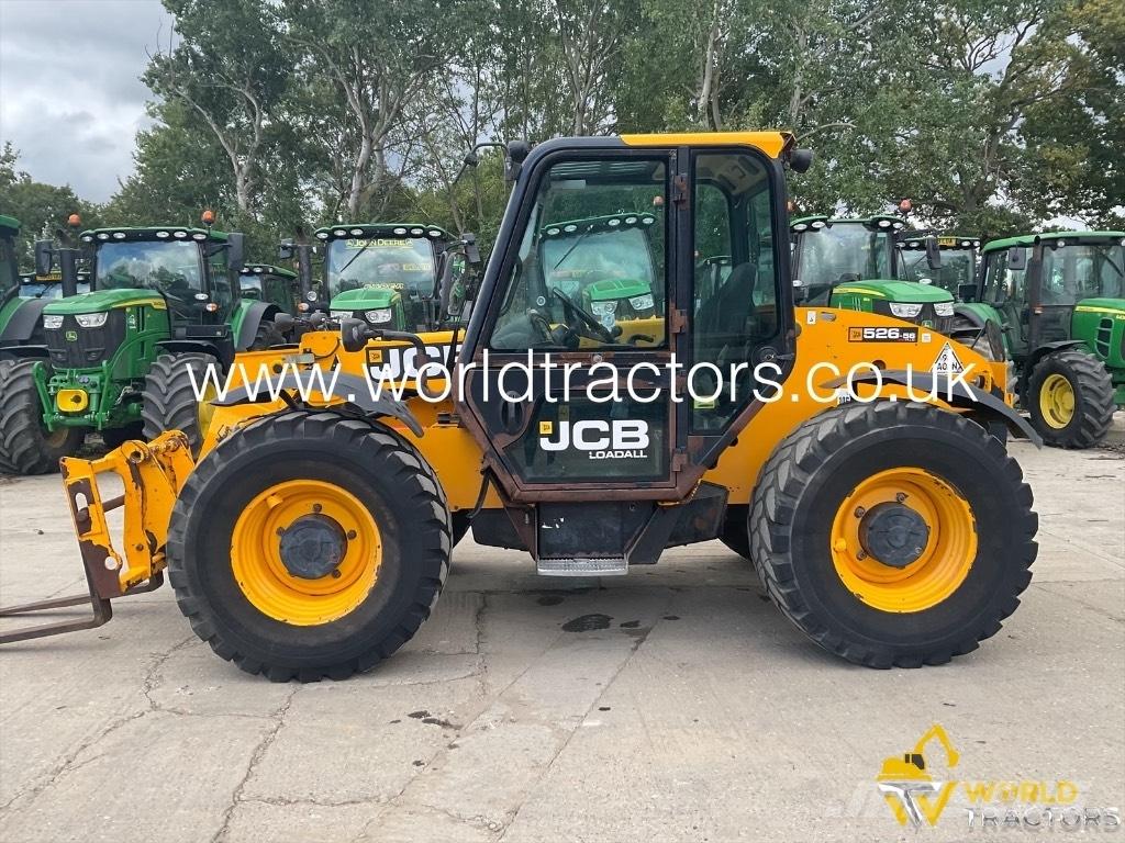 JCB 526-56 Agri Teleskoplader für Landwirtschaft