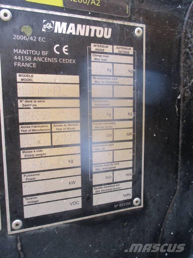 Manitou 160 ATJ Gelenkteleskoparbeitsbühnen
