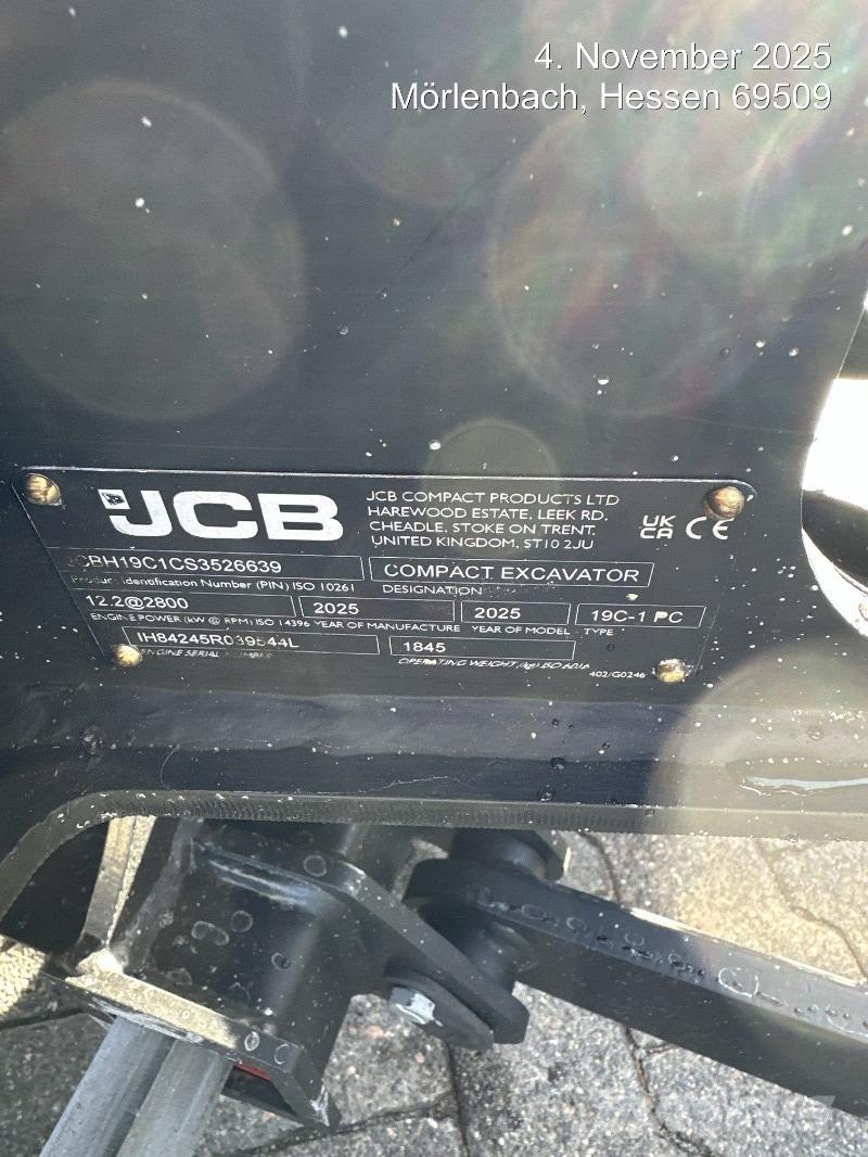 JCB 19C-1 Minibagger < 7t