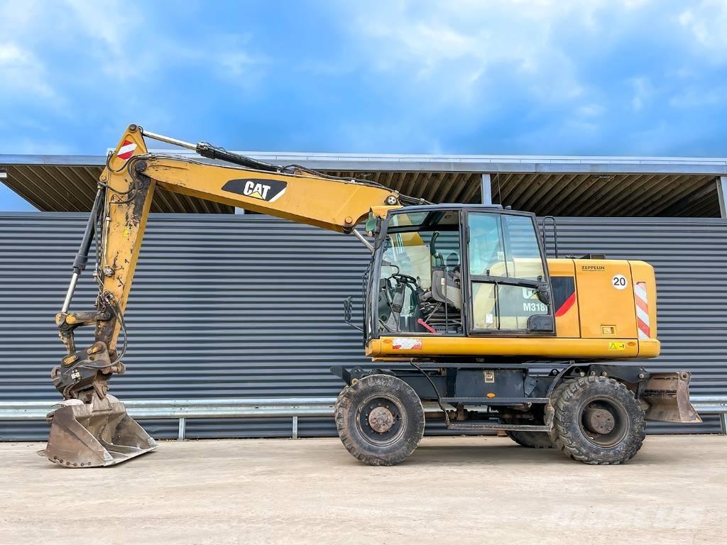 CAT M318F Mobilbagger
