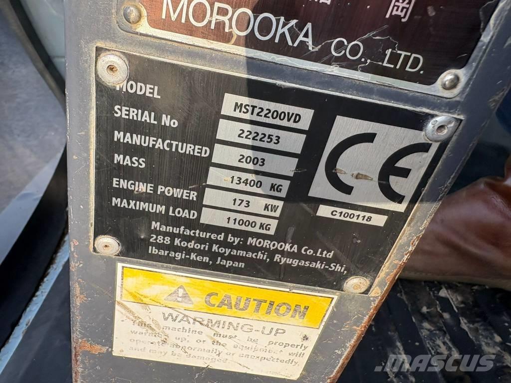 Morooka MST 2200 V D Raupendumper